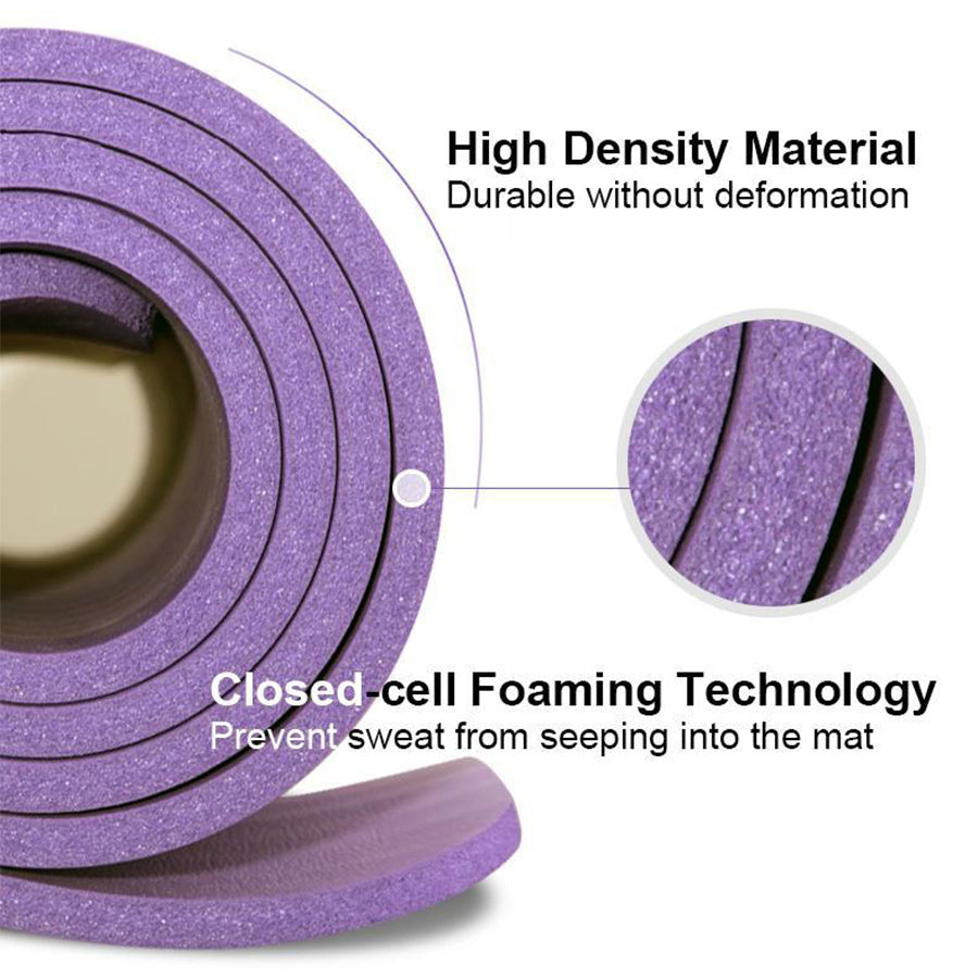 🧘‍♀️ Tapete de Yoga Antideslizante Extra Denso