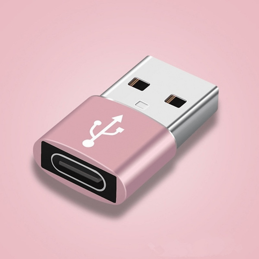 Adaptador USB-C a USB-A 3.1 | Alta Velocidad, Plug & Play – Compatible con Smartphones, Laptops y Periféricos