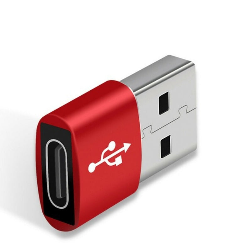 Adaptador USB-C a USB-A 3.1 | Alta Velocidad, Plug & Play – Compatible con Smartphones, Laptops y Periféricos