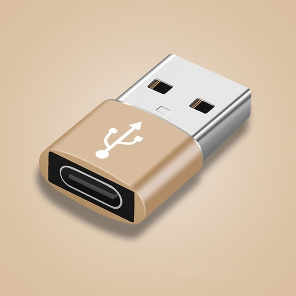 Adaptador USB-C a USB-A 3.1 | Alta Velocidad, Plug & Play – Compatible con Smartphones, Laptops y Periféricos
