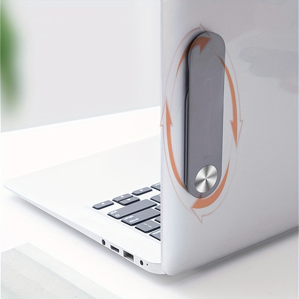 Free 3pcs Magnetic Ring Laptop Screen Support Holder Dual Monitor Display Clip Plastic Sticky Magnetic Notebook Computer Expansion Bracket