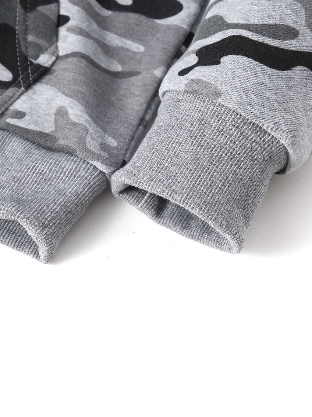 Men's Camouflage Loose Pullover Hooded Fleece Sweatshirt for Autumn And Winter, Hooded, Fleece