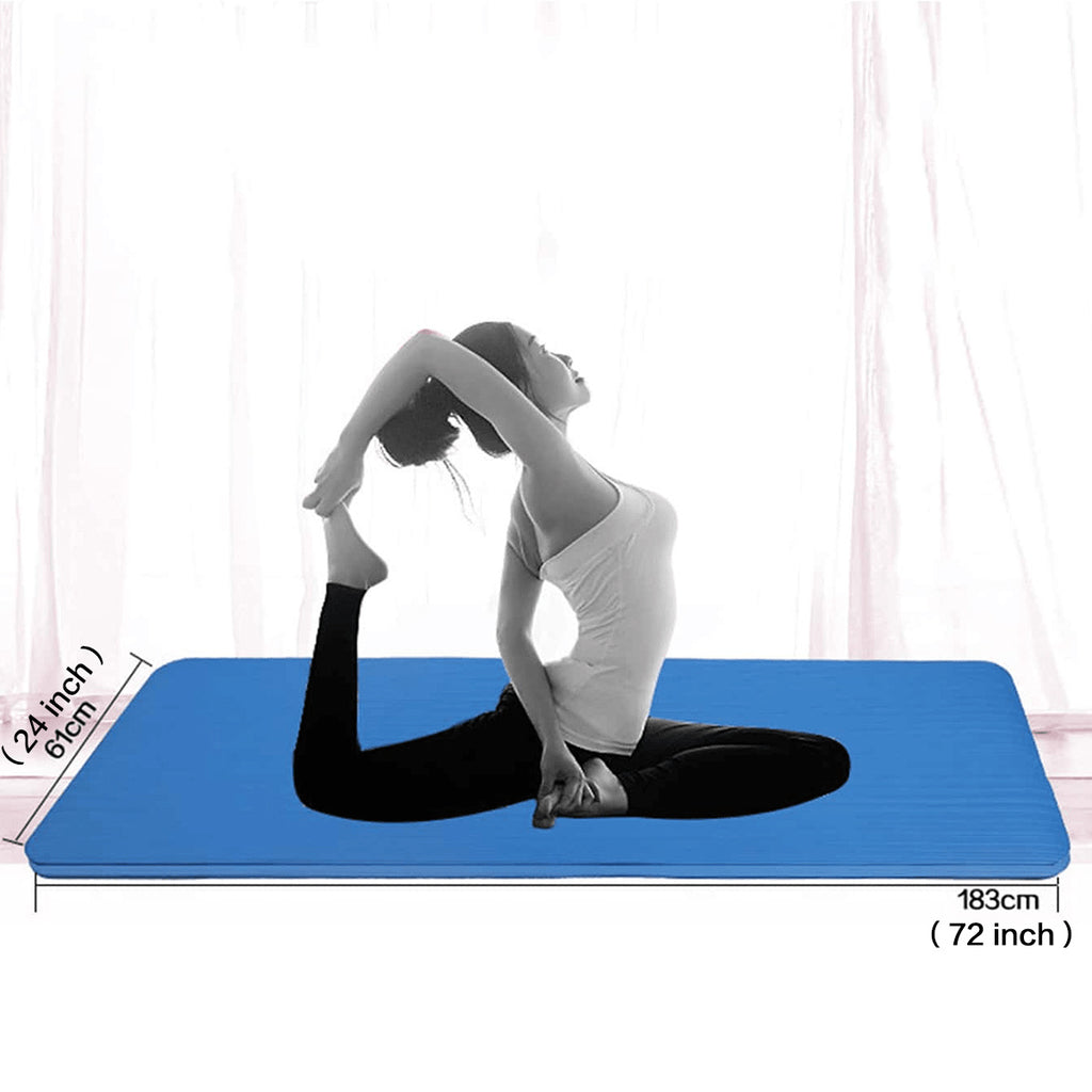 🧘‍♀️ Tapete de Yoga Antideslizante Eco-Friendly Extra Grueso, Ultra Acolchado y de Alto Agarre | Yoga, Pilates y Entrenamiento