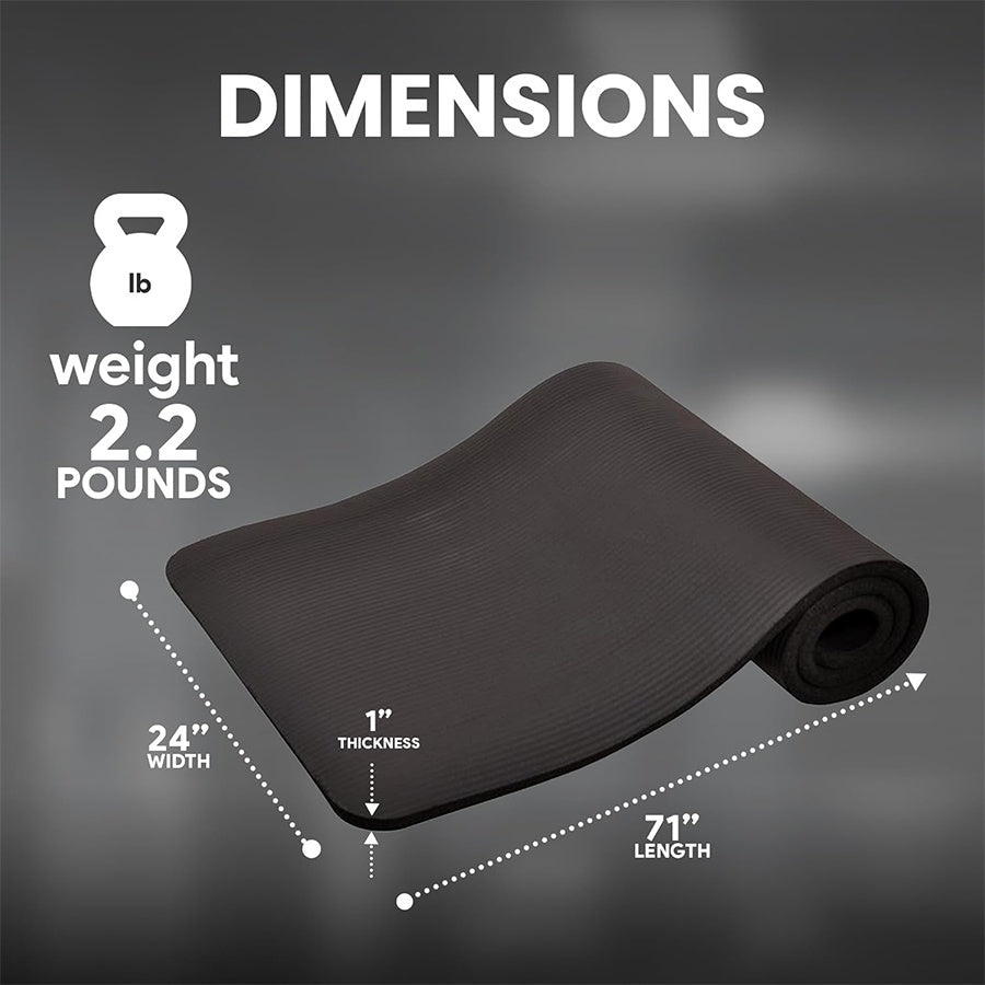 🧘‍♀️ Tapete de Yoga Antideslizante Extra Denso