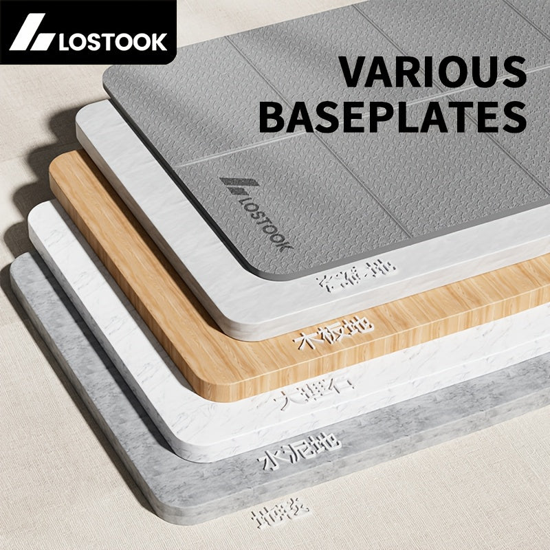 🧘‍♀️ Tapete de Yoga Plegable Lostook de TPE Antideslizante, Impermeable y Ultraligero | Ideal para Yoga, Pilates y Fitness