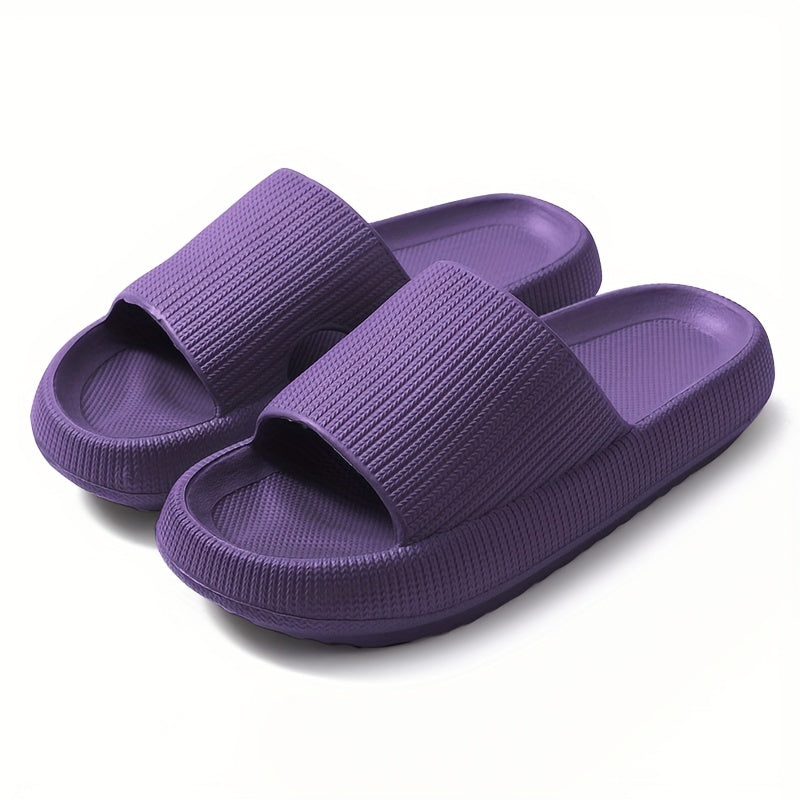 Sandalias EVA para Mujer - Pantuflas Ultrasuaves con Tira Trasera, Suela Plana y Punta Abierta para Casa