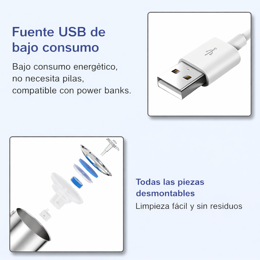 Fuente Automática para Gatos 2L de Acero Inoxidable con Sensor | Silenciosa, Higiénica y USB