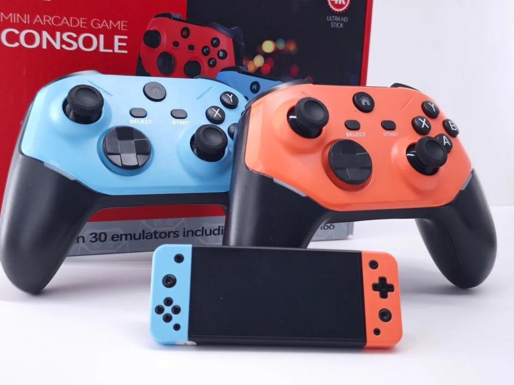 Consola M66 Game Stick PS1 64GB - 20,000 Juegos 4K Control Inalámbrico