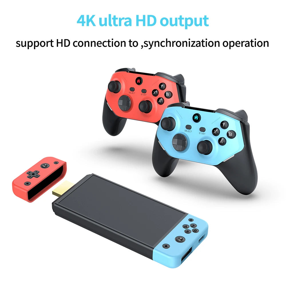 Consola M66 Game Stick PS1 64GB - 20,000 Juegos 4K Control Inalámbrico