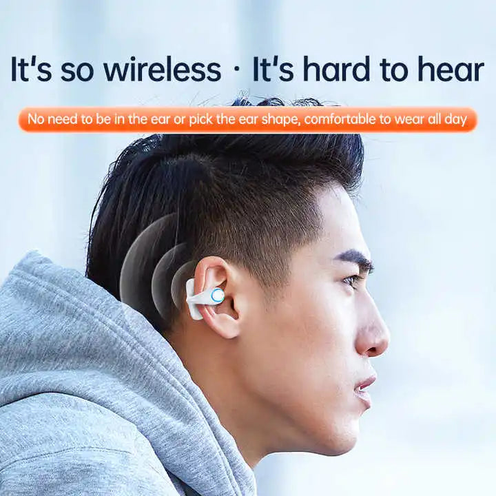 X33 Portable BT Wireless Headphone Single Earbuds Mini TWS Earphone Earhook Ture Headset for PC Phones MP3