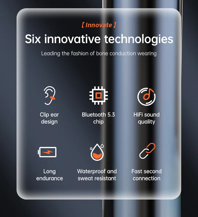 X33 Portable BT Wireless Headphone Single Earbuds Mini TWS Earphone Earhook Ture Headset for PC Phones MP3