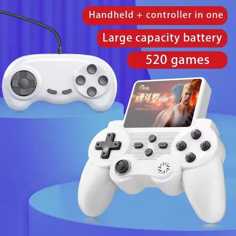 Consola Portátil Q20 - 520 Juegos Retro, Pantalla 7" y Conexión TV