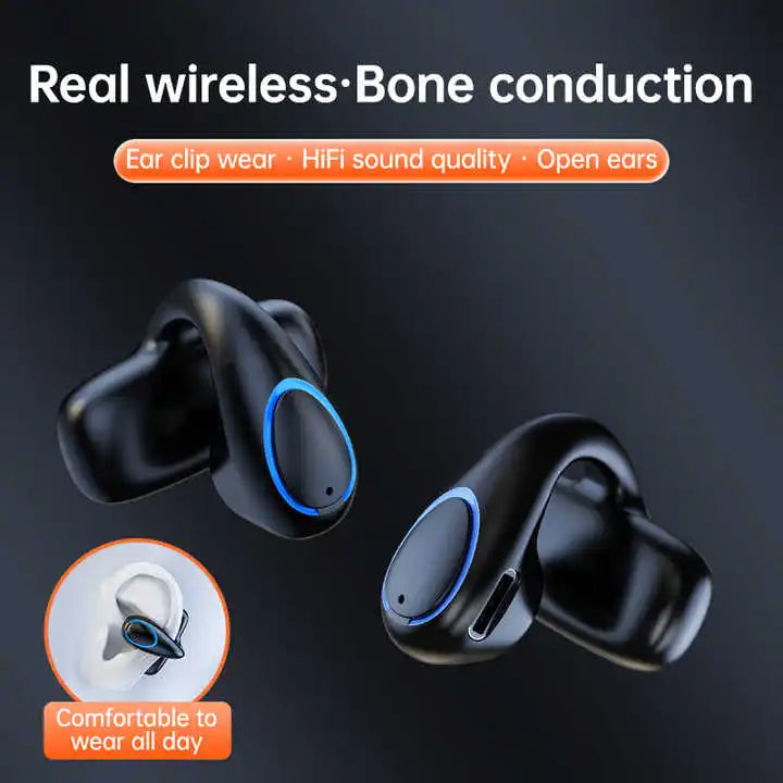X33 Portable BT Wireless Headphone Single Earbuds Mini TWS Earphone Earhook Ture Headset for PC Phones MP3