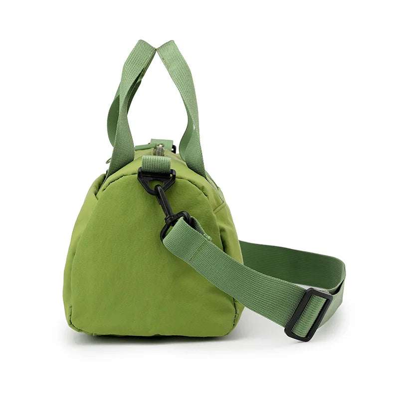 Bolsa de fitness, bolso simple y versátil, bolsa de almacenamiento liviana, bolso de hombro de gran capacidad, bolsa de viaje multifuncional.zwq