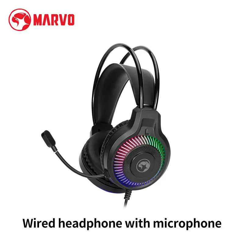 🎮 Kit Gamer MARVO 4 en 1 RGB Teclado + Mouse + Audífonos + Mousepad | Rendimiento Total para Gaming
