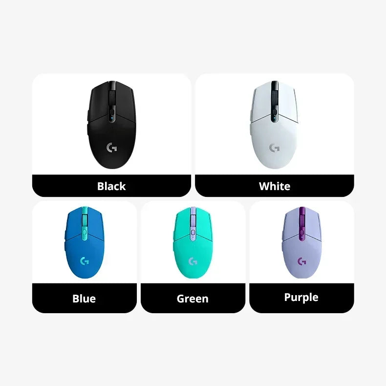🖱️ Mouse Gamer Inalámbrico Logitech G304 / G305 Lightspeed Precisión HERO 12,000 DPI | Ultraligero, 6 Botones Programables y Plug & Play