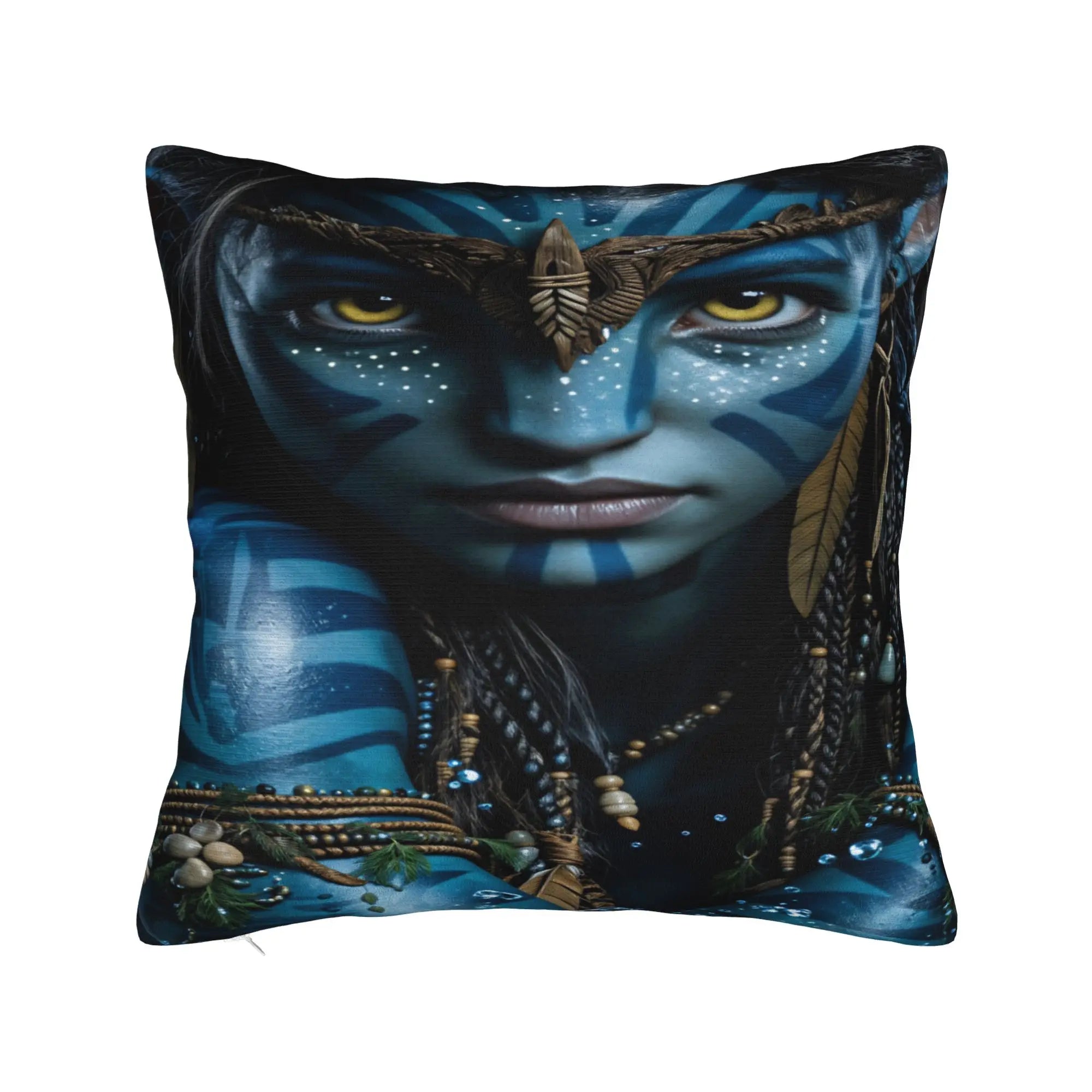 🌊 Funda de Almohada Decorativa Avatar: The Way of Water Suave, Moderna y de Estilo Retro | Ideal para Sofá y Dormitorio