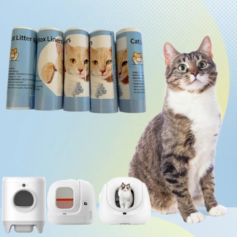 Bolsas de Repuesto Gruesas para Arenero Autolimpiante Petkit Pura Max / Pura X – Accesorio Original para Gatos