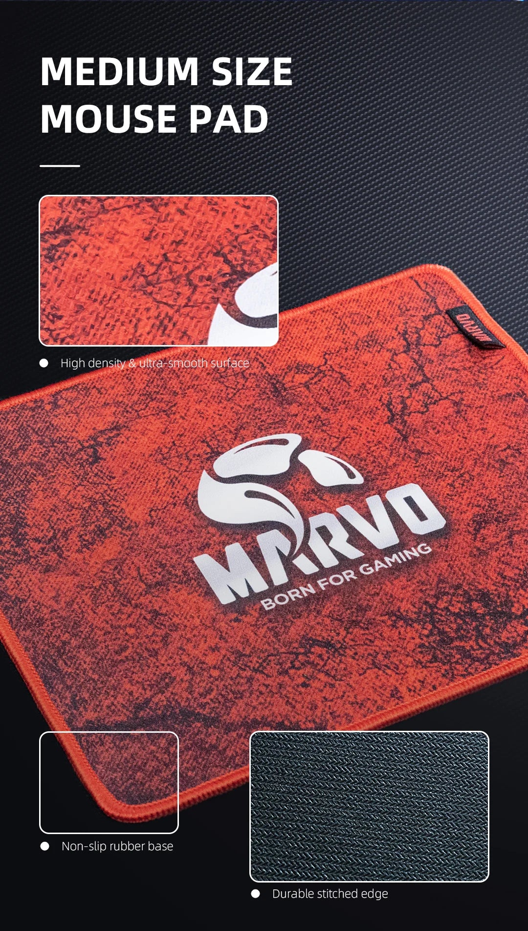 🎮 Kit Gamer MARVO 4 en 1 RGB Teclado + Mouse + Audífonos + Mousepad | Rendimiento Total para Gaming