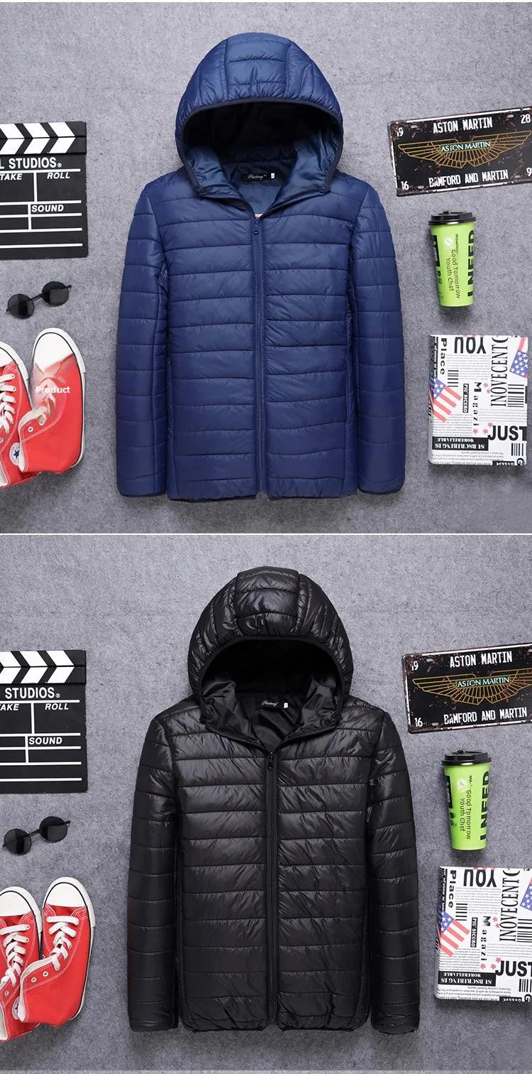 Chaqueta de plumón para hombre, nueva tendencia de primavera, otoño e invierno, ra, uesa, estilo casual, corte están...