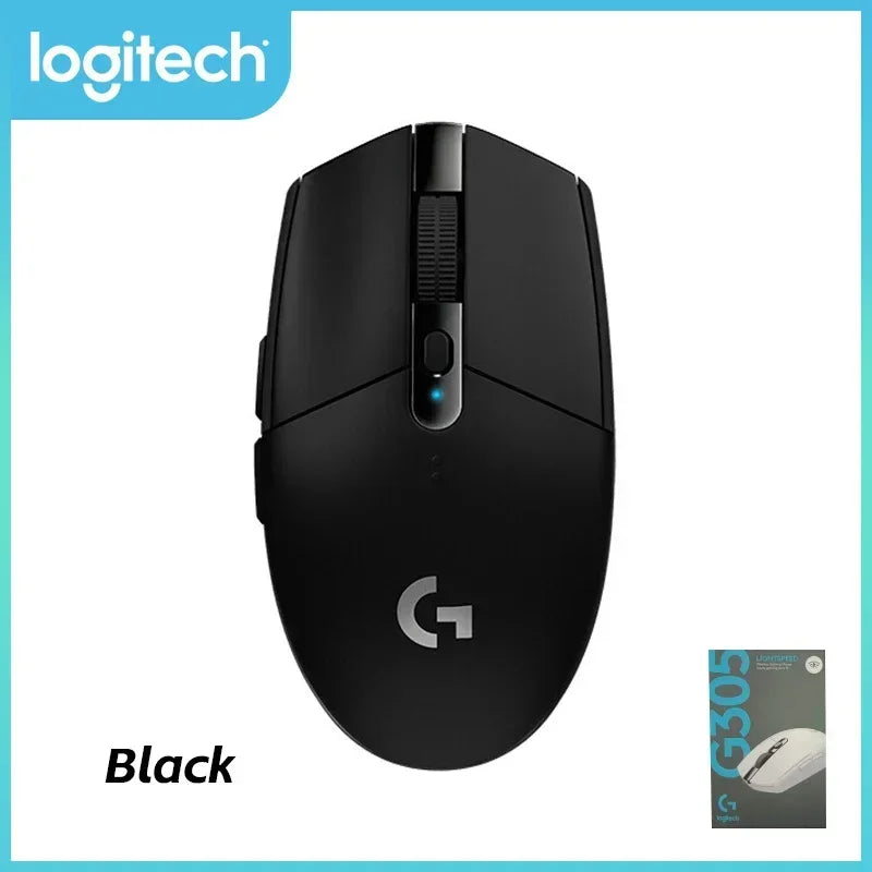 🖱️ Mouse Gamer Inalámbrico Logitech G304 / G305 Lightspeed Precisión HERO 12,000 DPI | Ultraligero, 6 Botones Programables y Plug & Play