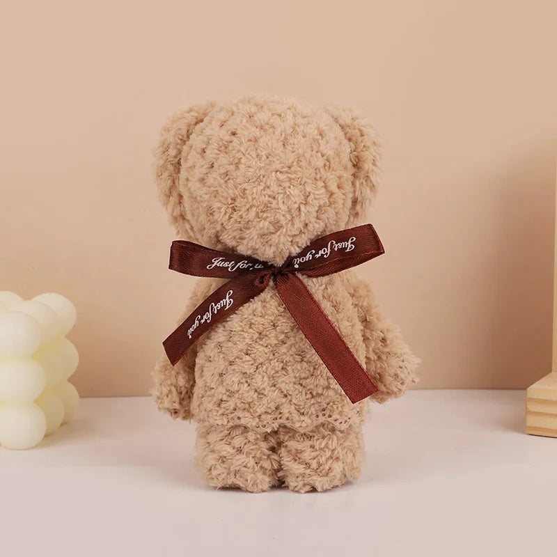 1-10 Uds. Toalla de oso de peluche, regalo para Baby Shower, recuerdos de fiesta de cumpleaños para niños, regalo de invitados de aniversario de boda, decoración navideña de Pascua