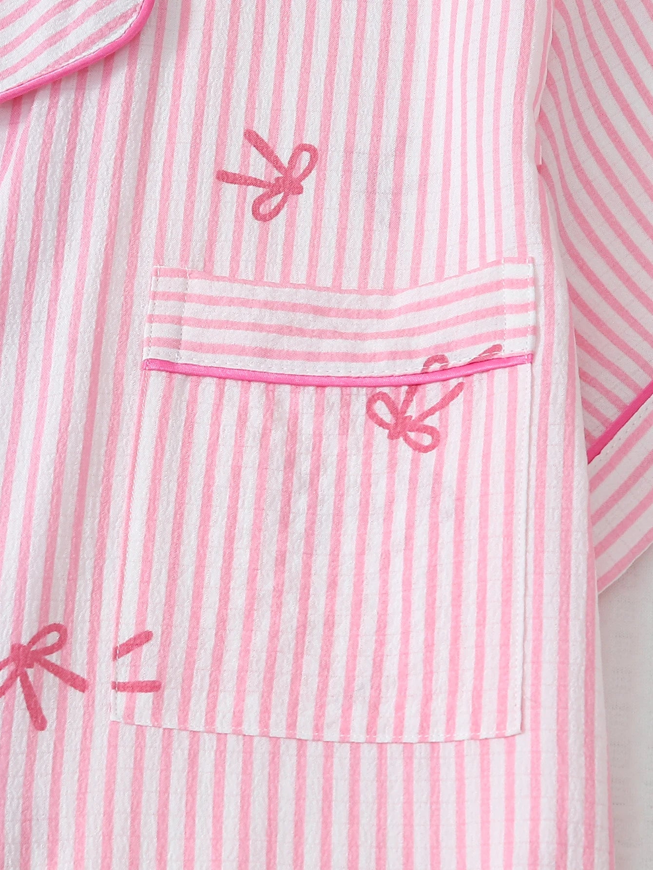 [San Valentín] Conjunto de pijama de 2 piezas con estampado de labios, pantalones cortos de manga corta, pijamas de mujer, conjunto de ropa de descanso adecuado para uso doméstico