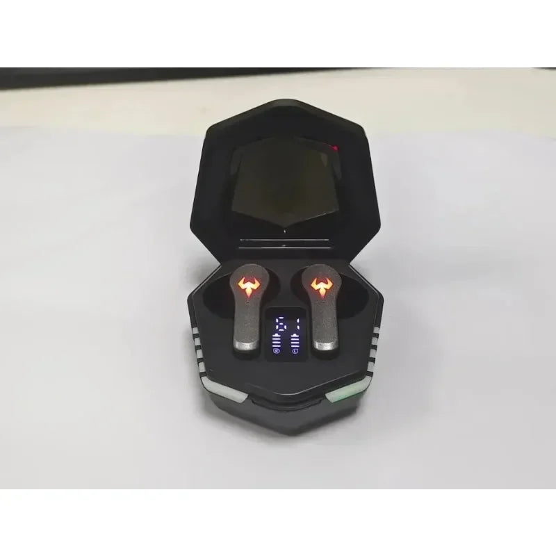 Auriculares Inalámbricos TWS con Pantalla Digital - Bluetooth para Gaming