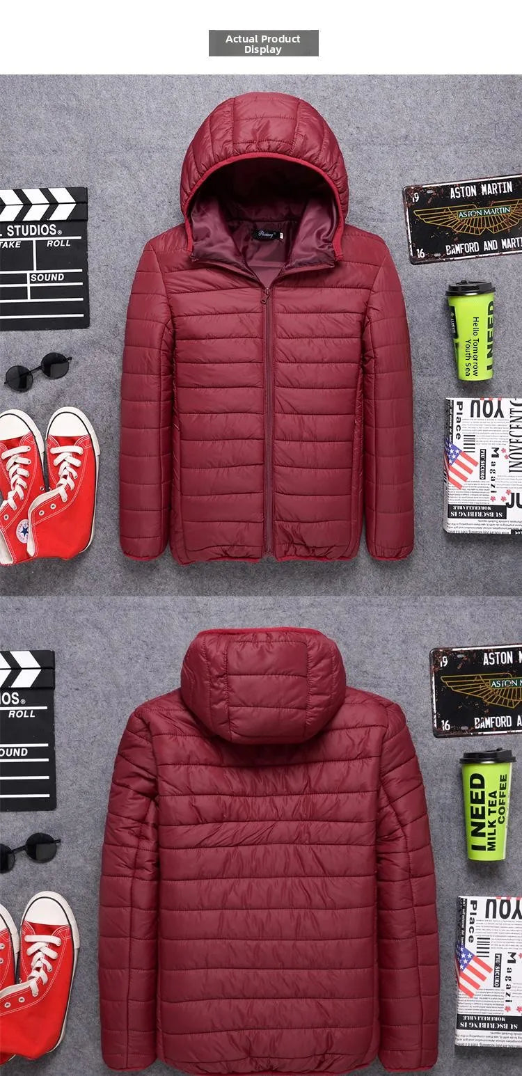 Chaqueta de plumón para hombre, nueva tendencia de primavera, otoño e invierno, ra, uesa, estilo casual, corte están...