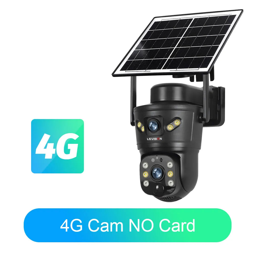 Cámara Solar 4G | Funciona sin WiFi ni electricidad – Ideal para ranchos, terrenos y negocios