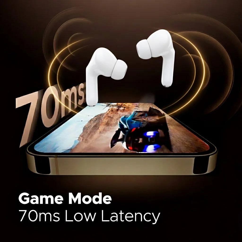 Auriculares A7 Pro con Cancelación Activa de Ruido - Bluetooth Deportivos con Carga Inalámbrica