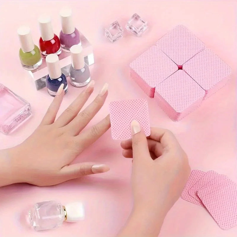 Toallitas para Uñas sin Pelusa - Limpieza Profesional para Manicure (200 pcs)