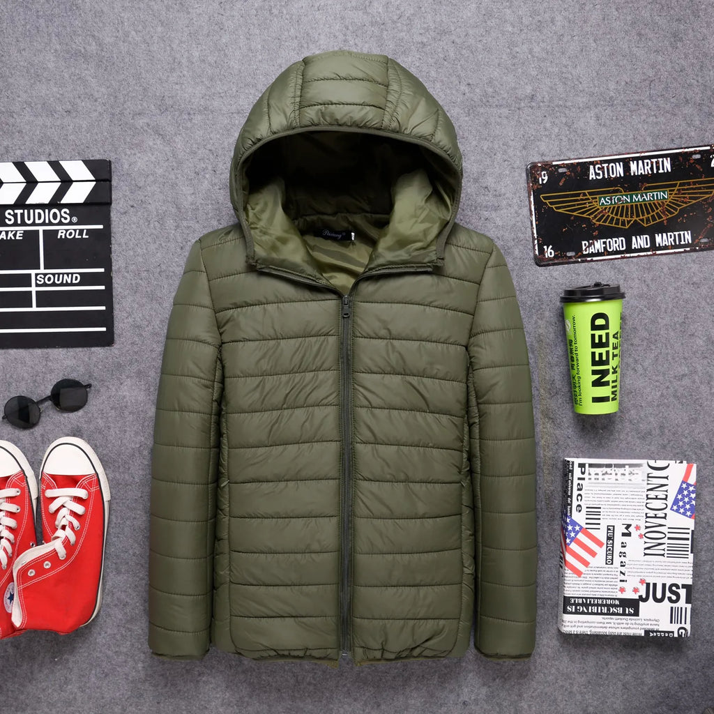 Chaqueta de plumón para hombre, nueva tendencia de primavera, otoño e invierno, ra, uesa, estilo casual, corte están...