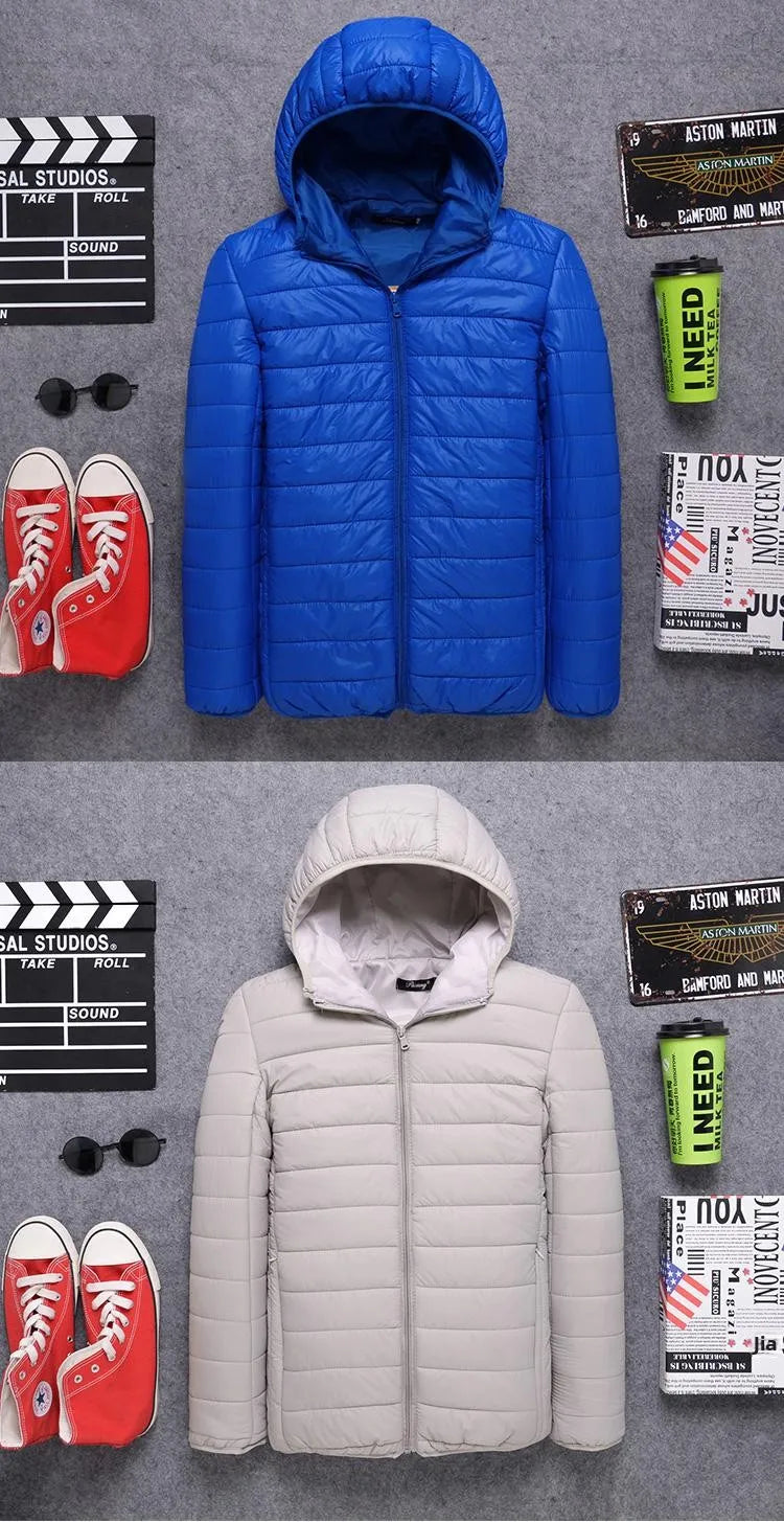 Chaqueta de plumón para hombre, nueva tendencia de primavera, otoño e invierno, ra, uesa, estilo casual, corte están...