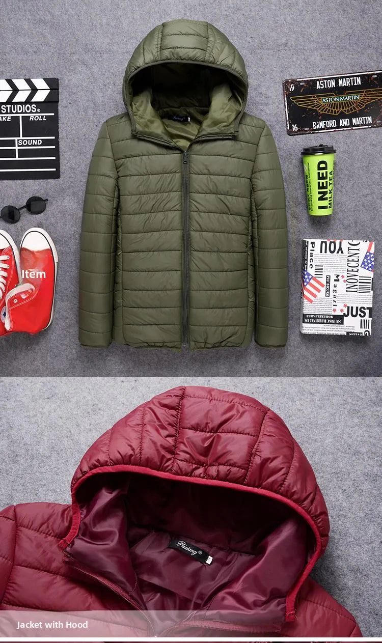 Chaqueta de plumón para hombre, nueva tendencia de primavera, otoño e invierno, ra, uesa, estilo casual, corte están...