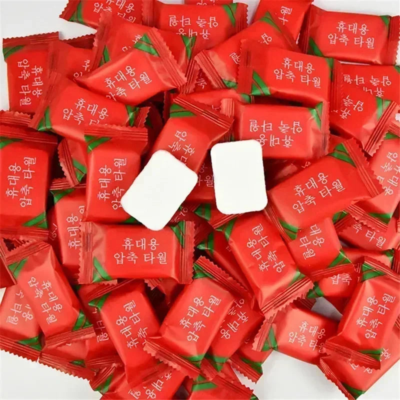 Toallas de Microfibra Desechables 24x30cm - Mini Toallitas Multiuso para Hogar y Viaje (20 pcs)