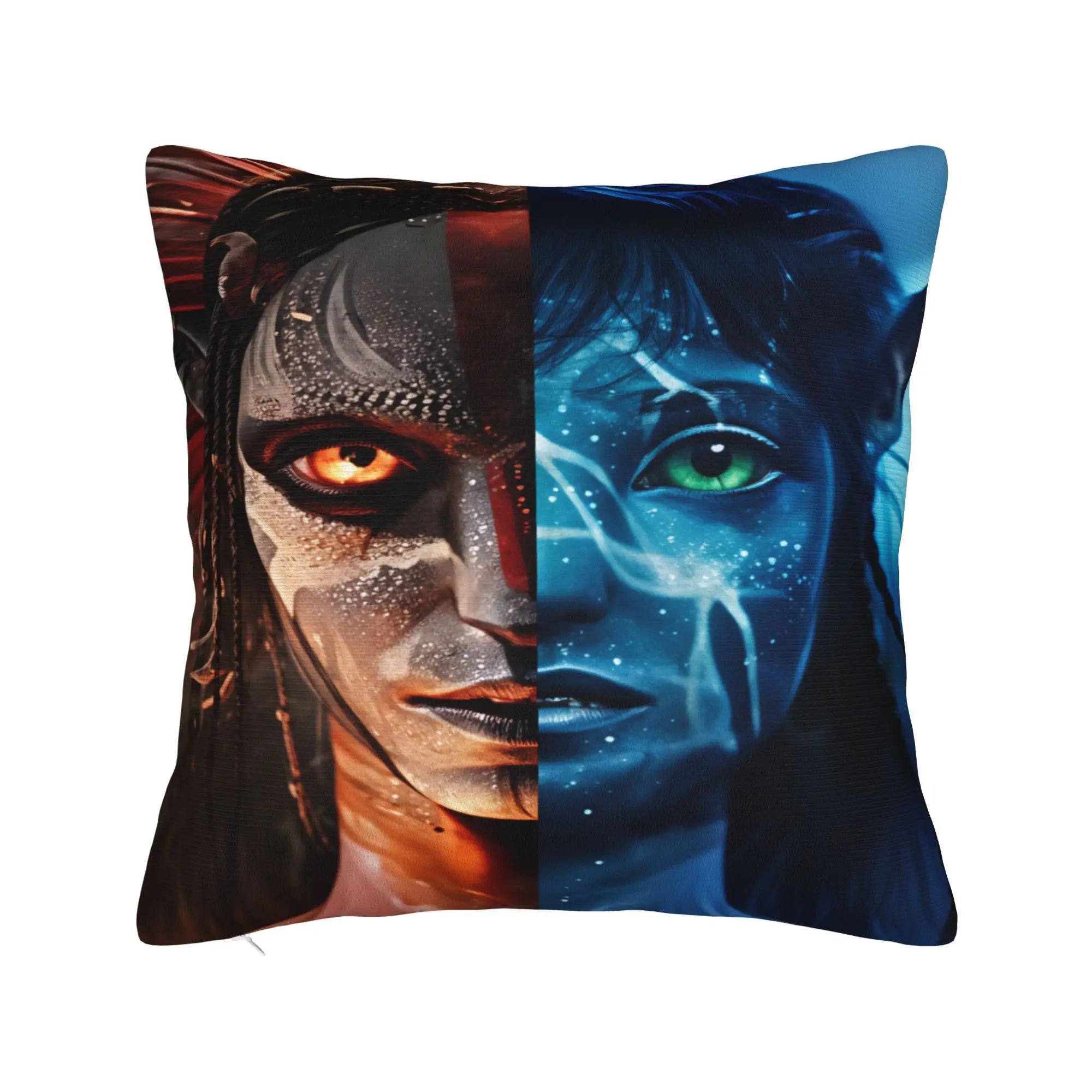 🌊 Funda de Almohada Decorativa Avatar: The Way of Water Suave, Moderna y de Estilo Retro | Ideal para Sofá y Dormitorio