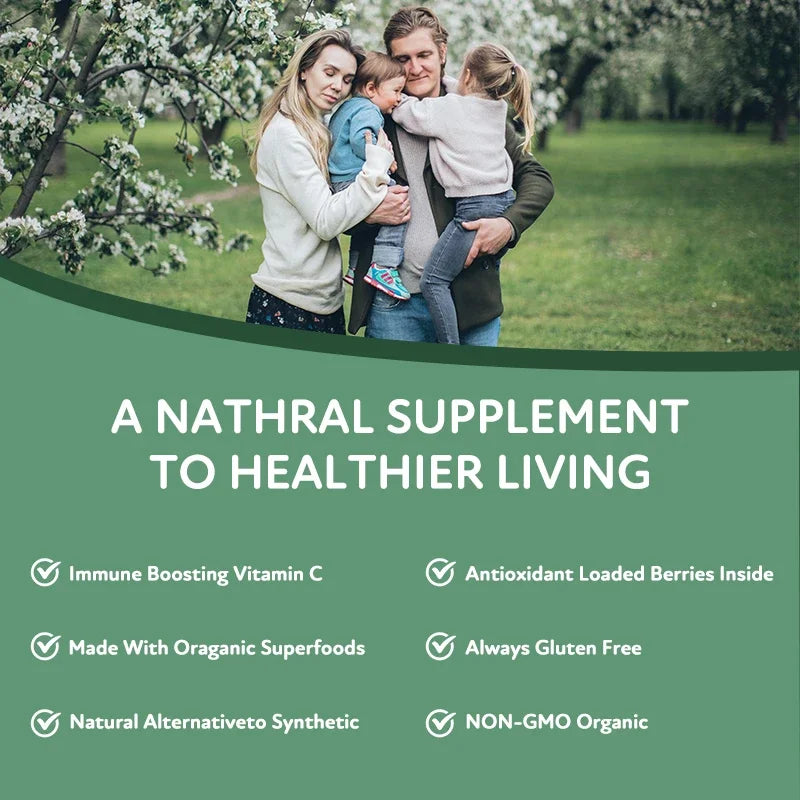 Vitamina C 1000 mg Xemenry | Refuerzo Inmunológico, Antioxidante y Apoyo para Piel, Corazón y Dientes