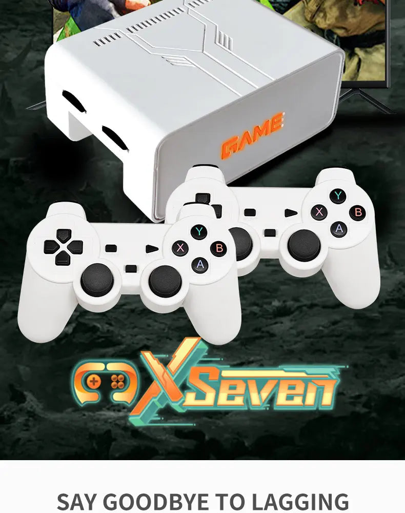 Consola Retro Y7 Super TV Game Box - 10,000+ Juegos HD Dual Control 128GB