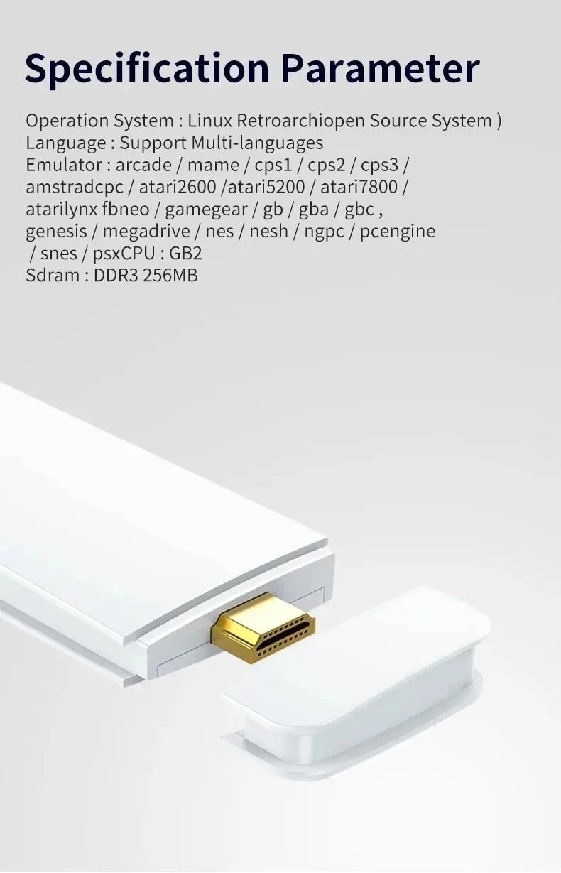 128G Game Stick M15 4K Video TV consola de juegos Gamepads inalámbricos Videojuego 64G 40000 +/50000 + juegos Arcade clásicos HD dos jugadores