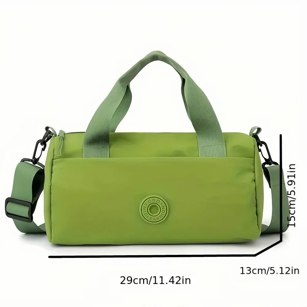 Bolsa de fitness, bolso simple y versátil, bolsa de almacenamiento liviana, bolso de hombro de gran capacidad, bolsa de viaje multifuncional.zwq