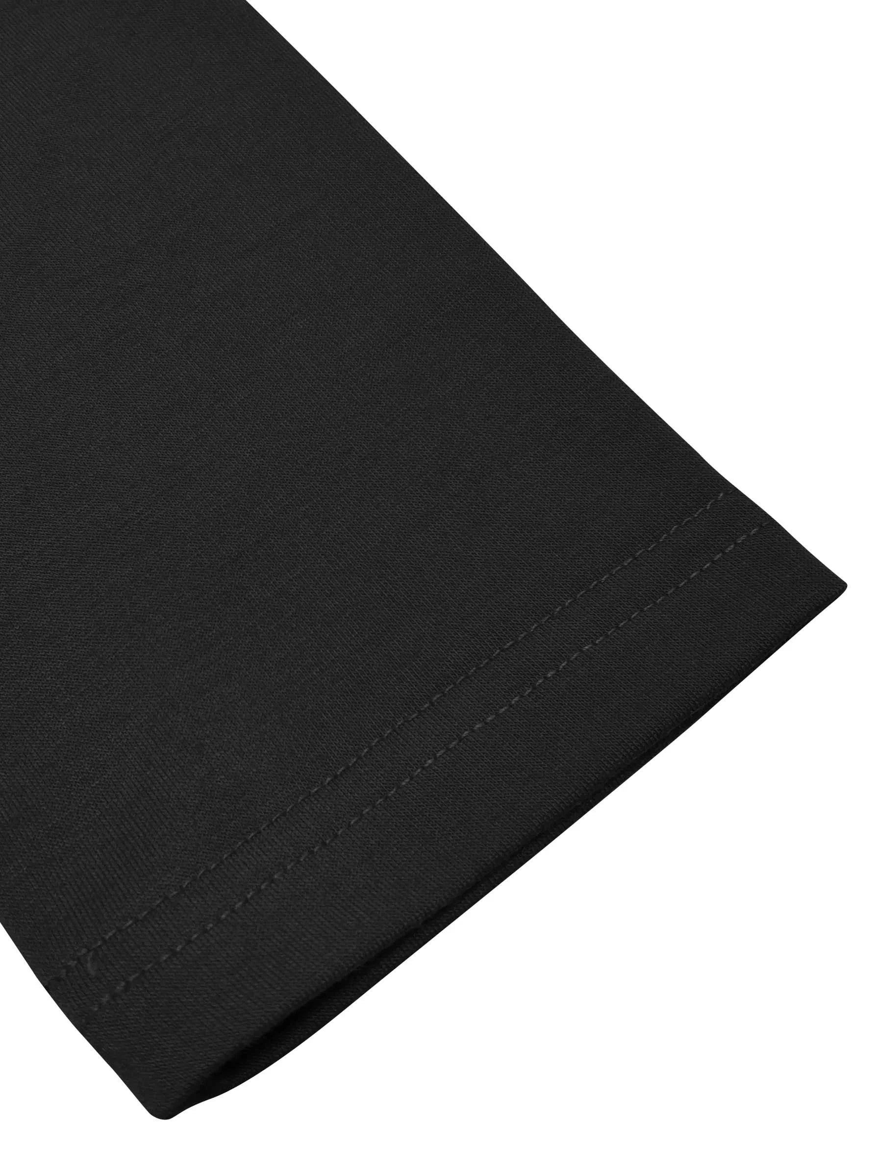 Camiseta con cuello redondo y estampado de oso de peluche, camiseta informal larga de otoño e invierno, camiseta de manga larga para mujer, camiseta holgada y cómoda en blanco y negro