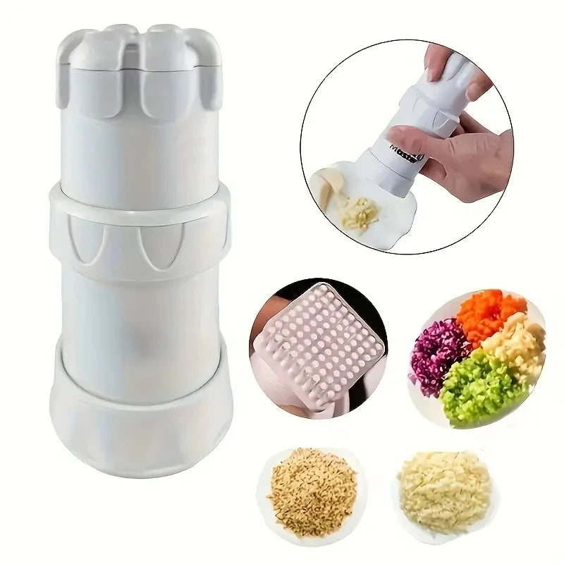 Cortador de Ajo Multifuncional - Prensa de Ajo - Gadgets de Cocina y Accesorios - Cortador de Verduras