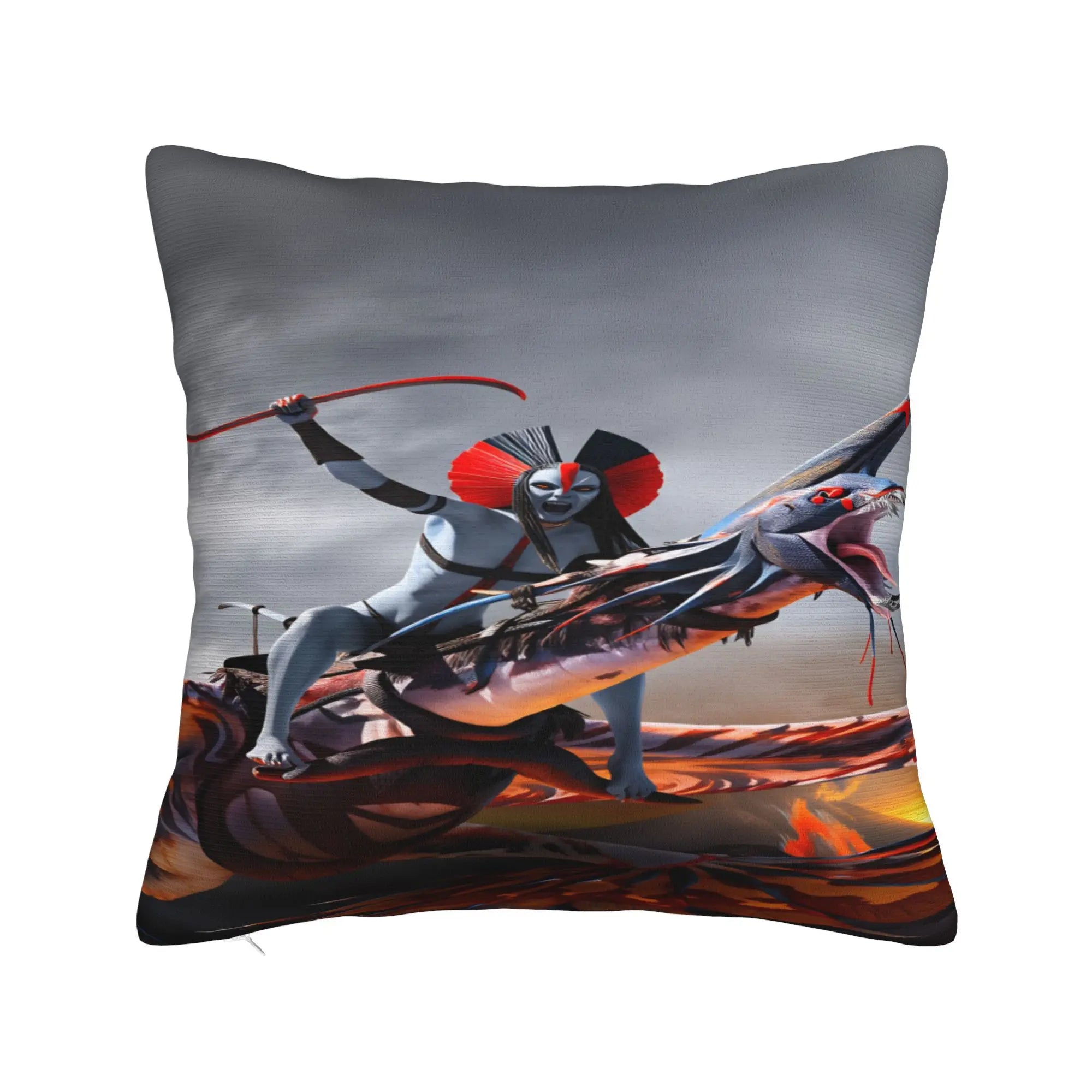 🌊 Funda de Almohada Decorativa Avatar: The Way of Water Suave, Moderna y de Estilo Retro | Ideal para Sofá y Dormitorio