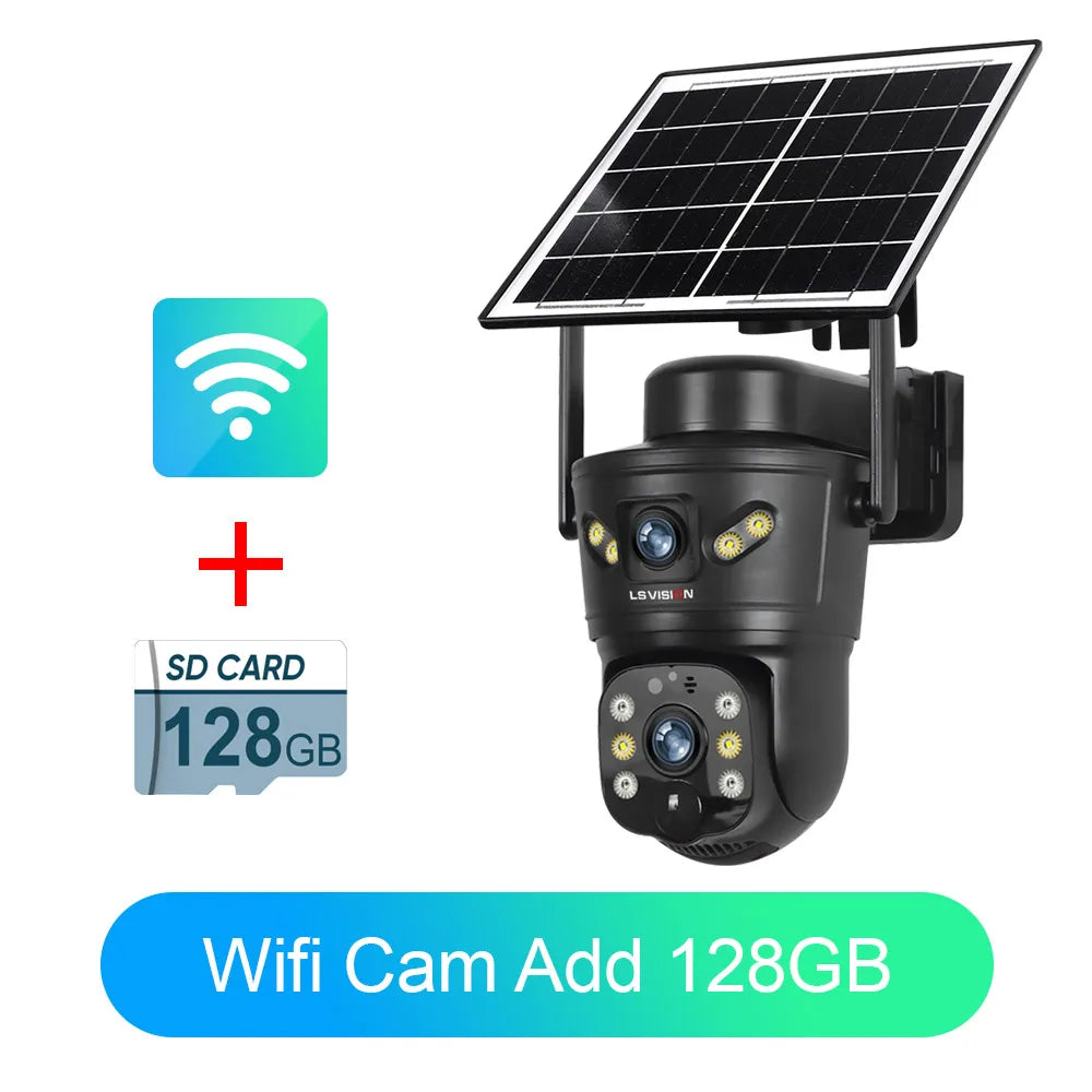 Cámara Solar 4G | Funciona sin WiFi ni electricidad – Ideal para ranchos, terrenos y negocios