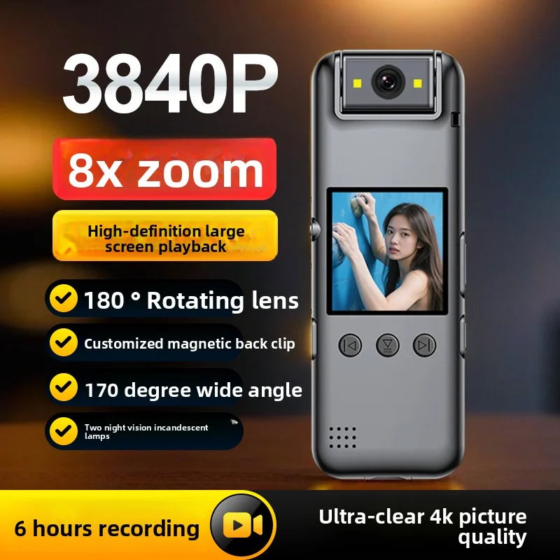 Mini Cámara Espía HD - Grabación Audio y Video Portátil
