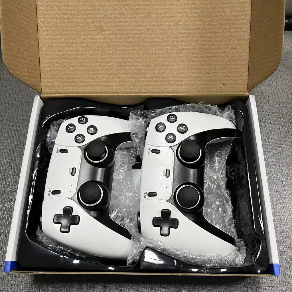 128G Game Stick M15 4K Video TV consola de juegos Gamepads inalámbricos Videojuego 64G 40000 +/50000 + juegos Arcade clásicos HD dos jugadores