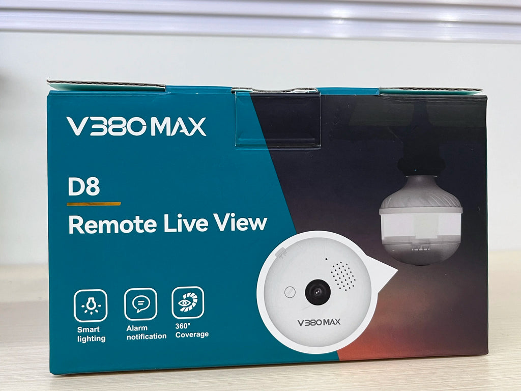 Cámara de Seguridad WiFi V380 Pro 4MP - Visión Nocturna Color, Detección Humana y Foco LED