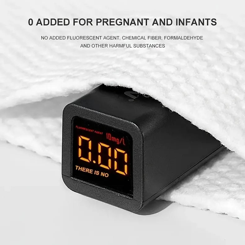 Toallas Faciales Desechables de Algodón 100% - Toallitas Suaves para Desmaquillado y Limpieza