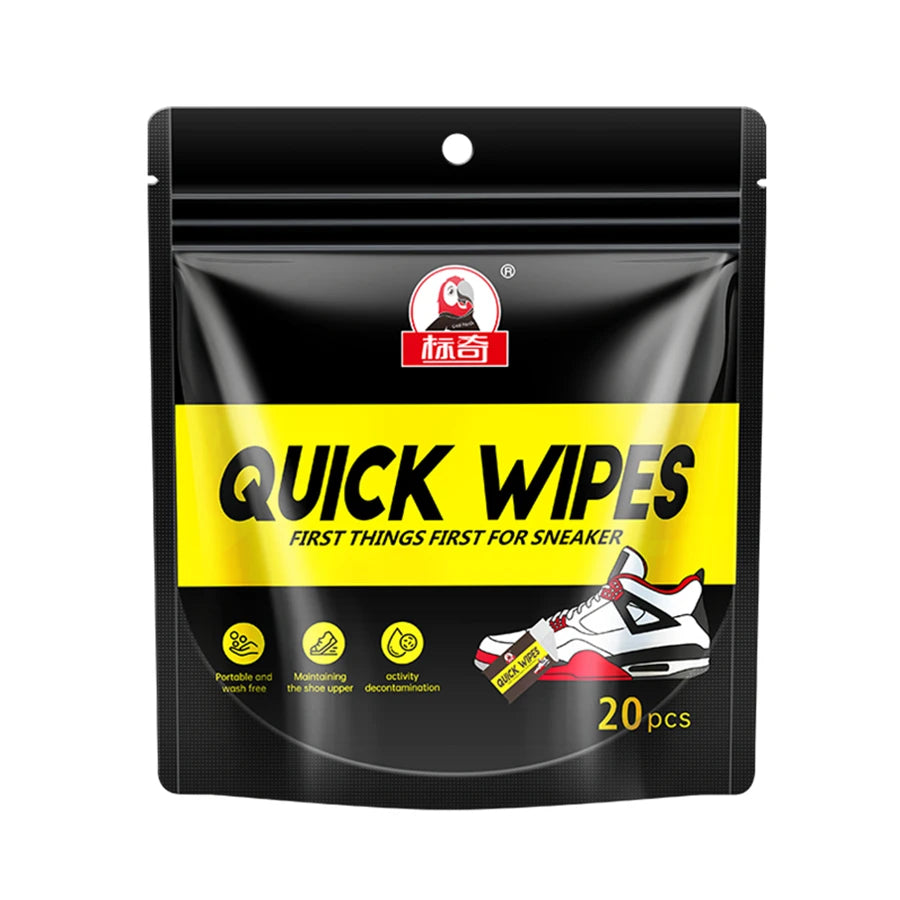 Toallitas Húmedas para Limpieza de Tenis y Calzado Deportivo - 30 Piezas
